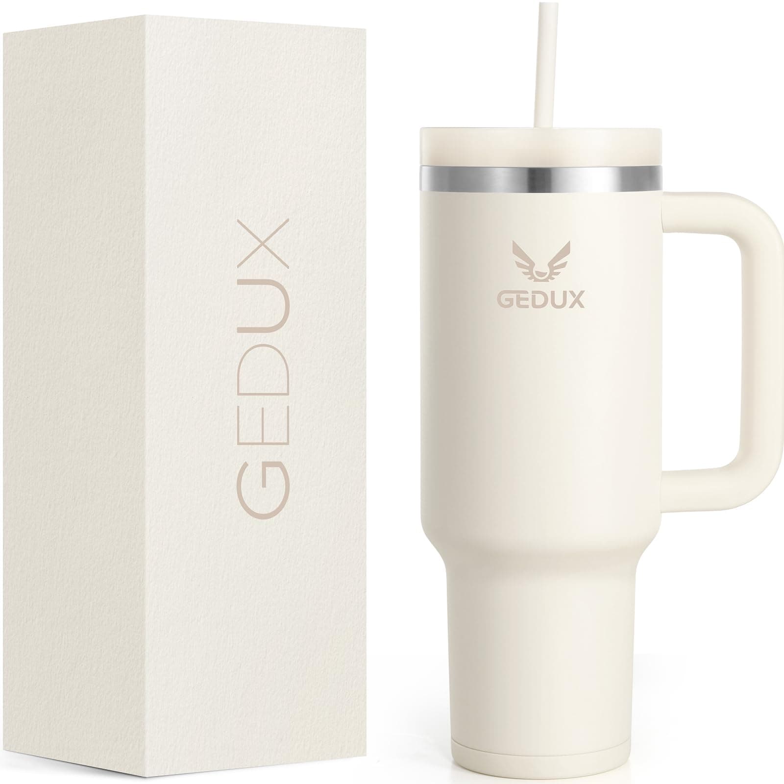 🌟 Super Deal! GEDUX Trinkflasche mit Strohhalm 1.2L 🌟