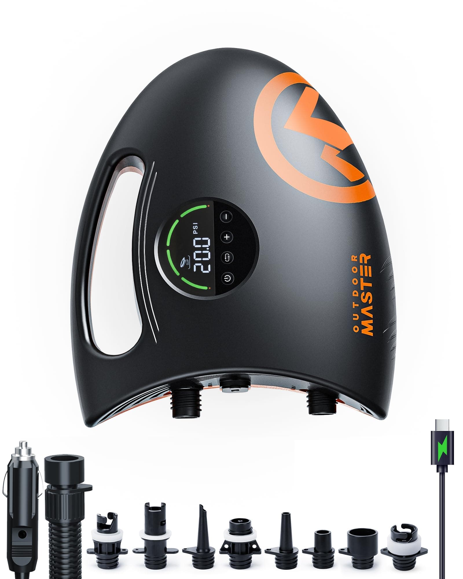 🏄‍♂️ OutdoorMaster Shark 2S 88,8Wh SUP Pumpe Elektrisch 🚀