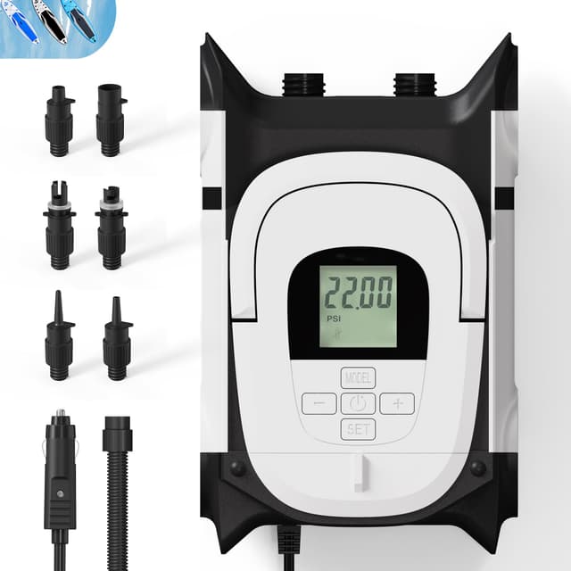 🌊🛶 GICLE 22PSI Sup Board Pumpe - Elektrische Luftpumpe für Paddle Board 🌊🛶