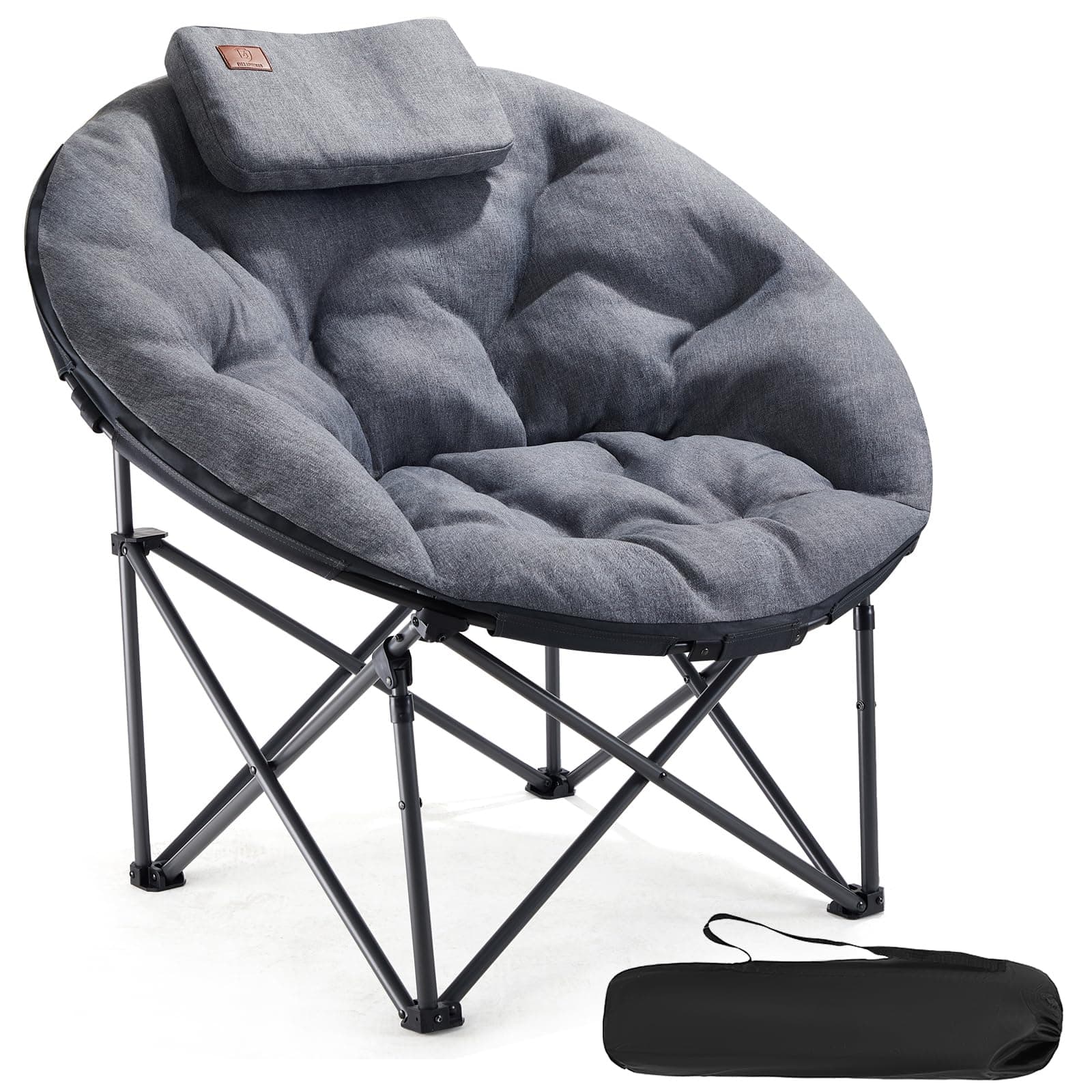EVER ADVANCED Luxus Moonchair XXL Campingstuhl - Komfortabler Campingsessel für Outdoor Abenteuer 🌞