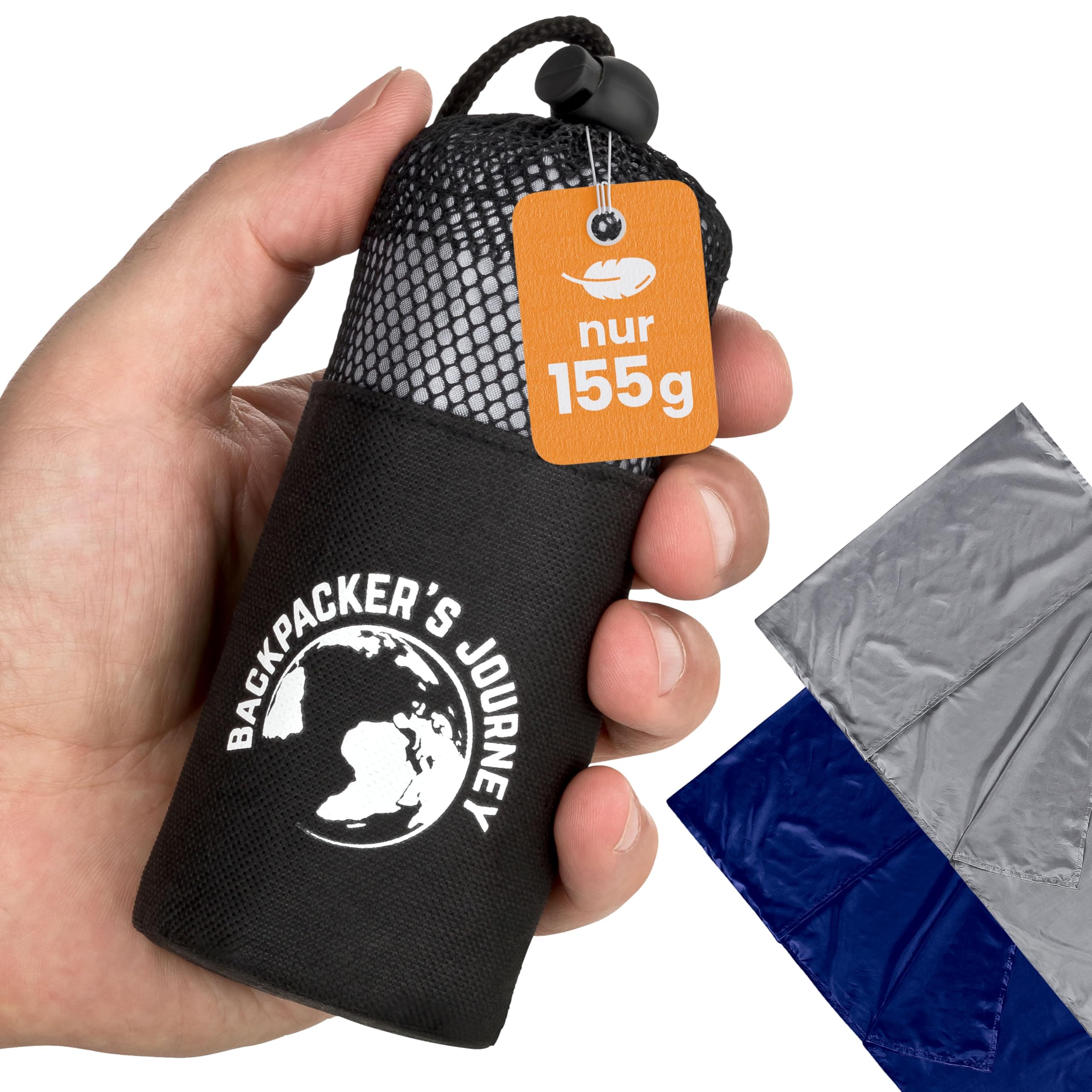 Ultraleichter Hüttenschlafsack für Backpacker 🎒