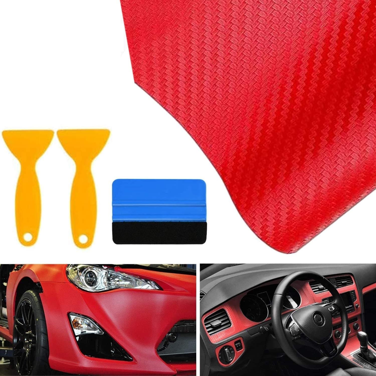 Angebot: bangminda Autofolie Carbon Folie 6D Auto Folie đźš—