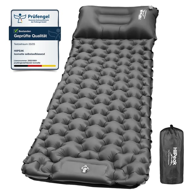 🏕️ Hiipeak Isomatte: Ultraleicht & Kompakt 🛌