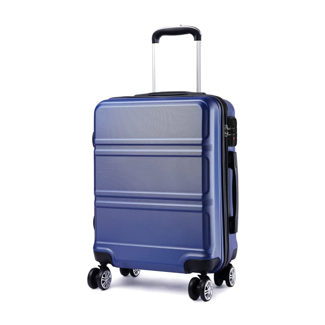 🧳 KONO Koffer Trolley Reisekoffer XL (74cm) Dunkelblau Angebot - Nur 58.99€!