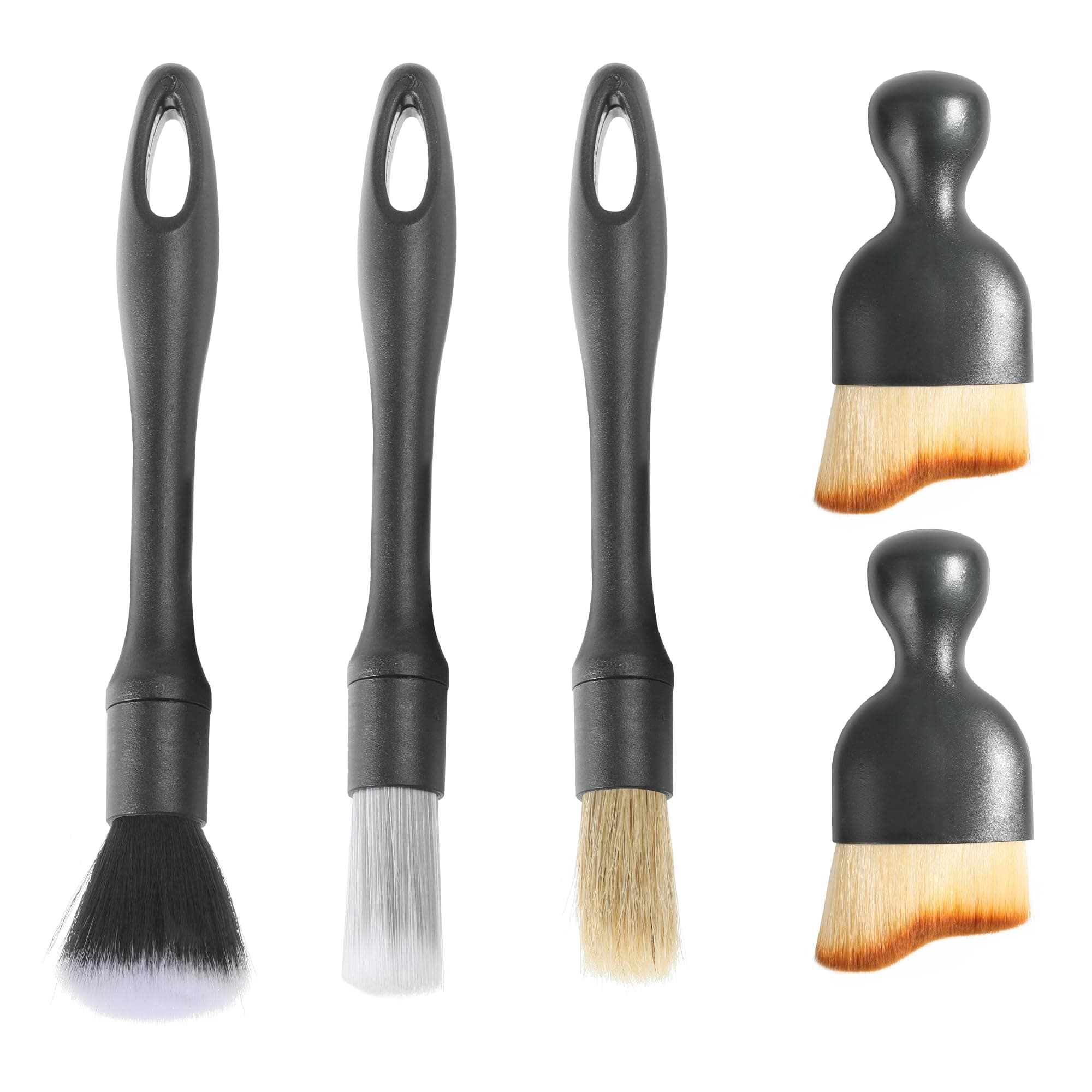đźš— Flaconi 5PCS Reinigungspinsel Auto đź§Ľ: Detailing Pinsel Set fĂĽr die perfekte Reinigung des Auto-Innenraums!