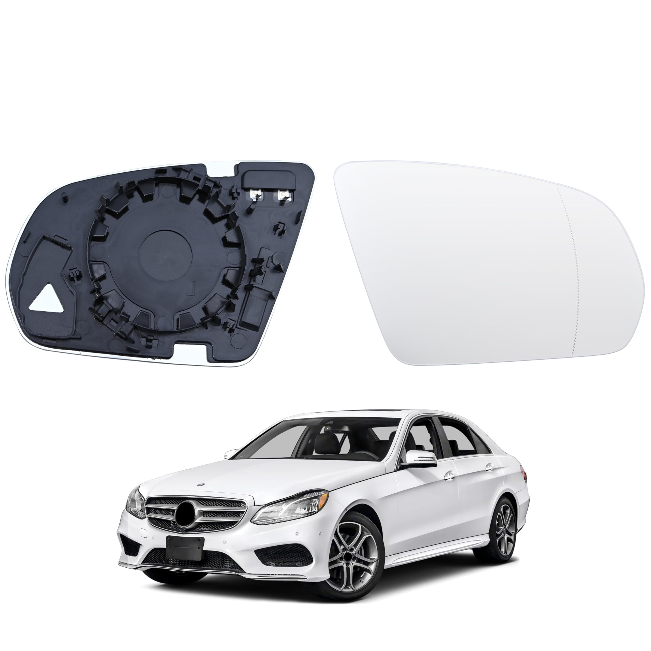 Ersatz Spiegelglas Heizbar für Mercedes-Benz Modelle | Hochwertiges Beifahrerspiegelglas 🔍🚗