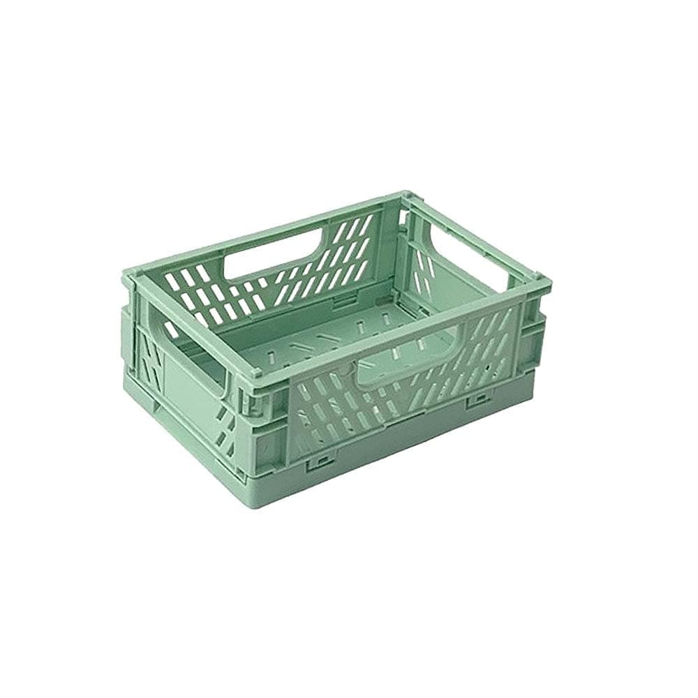 🌟 Super Angebot! Klappkiste Klappbox Klein Plastik (Grün, 30*20*12) 30*20*12 Grün 🌟