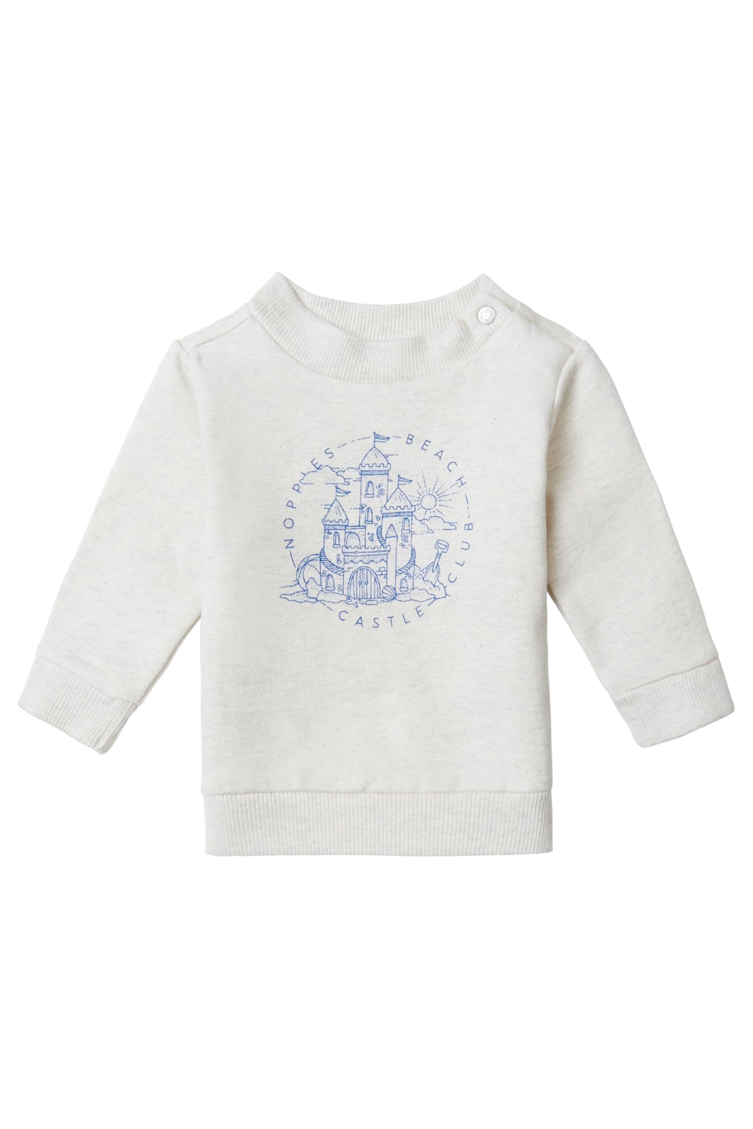 👶🌟 Noppies Baby-Jungen Boys Sweater Bound Brook Long Sleeve Pullover 56 Oatmeal - P611 Deal! 🌟👶