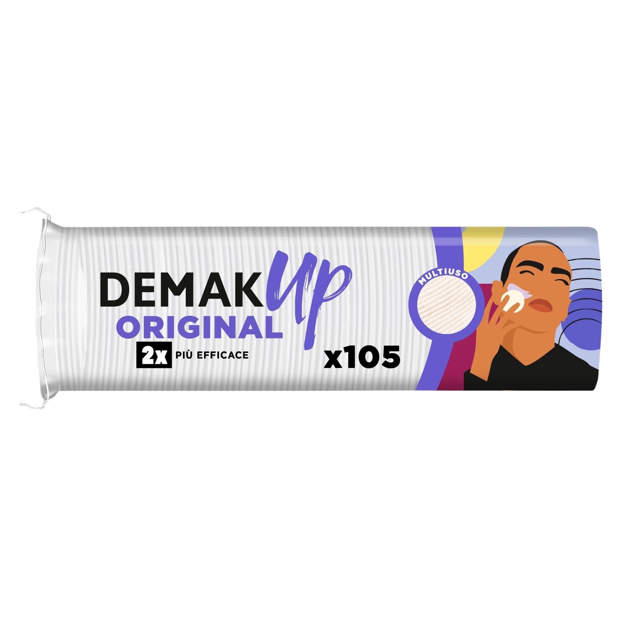 🌟 Demak'up Original Set 105 Wattepads / Abschminkpads, 1er-Set 🌟