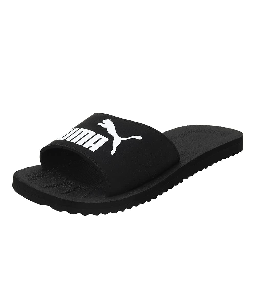 đ„ SUPER ANGEBOT: PUMA Unisex PURECAT Slides 44.5 EU Schwarz WeiĂ! Angebot bei HelloDeals
