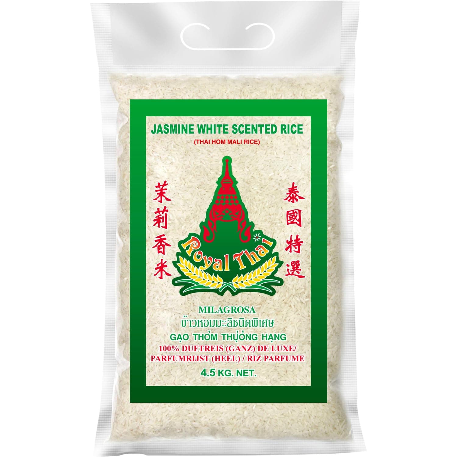 🍚👑 Angebot: ROYAL THAI RICE - Langkorn Jasmin Duftreis - 1 X 4,5 KG! 🛒