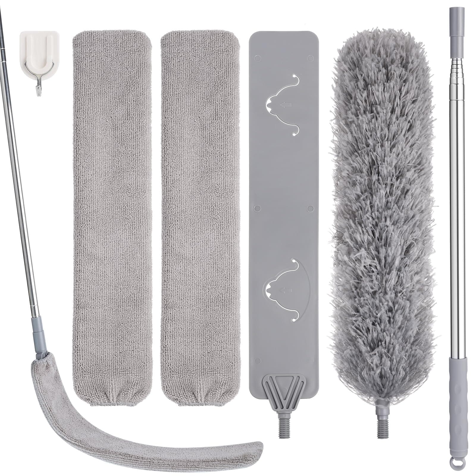 🧹 Staubwedel Teleskop Waschbar - Reinigungshilfe für Zuhause 🏡