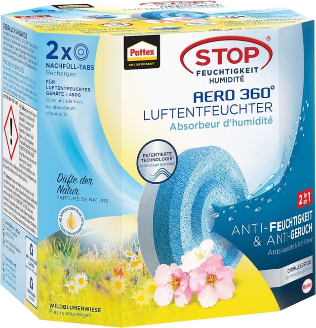 Angebot: Pattex AERO 360° Wildblumenwiese Tabs Nachfüllpack 🌼🌿