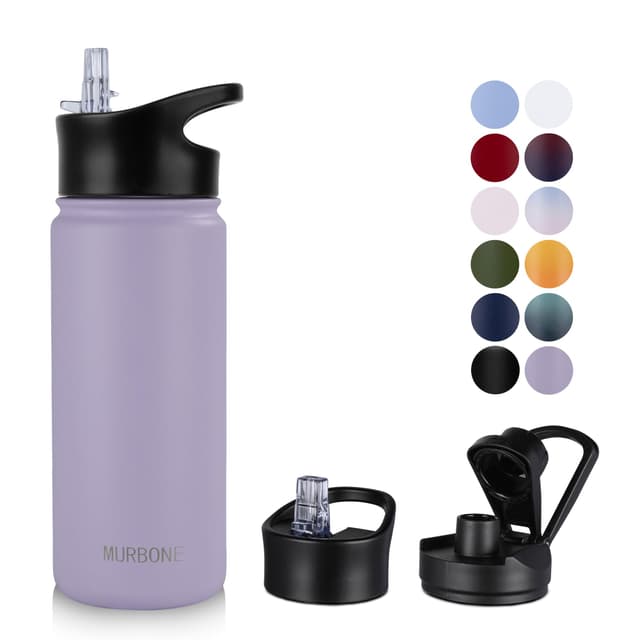 MURBONE Edelstahl Trinkflasche 500ml 💧🌟