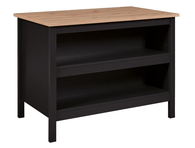 🌟 Kücheninsel Helina Schwarz 🌟