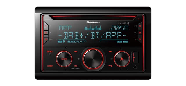 Pioneer FH-S820DAB 2DIN Autoradio mit DAB+ und Bluetooth 🚗🎶