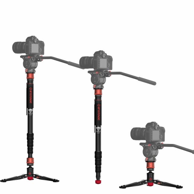 Angebot: IFOOTAGE 71.65" Monopod für Kameras 📸🔭 Aluminium-Kameramonopod für Sony Nikon DSLR-Kameras