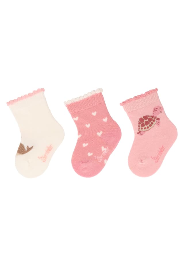 Süße Sterntaler Baby-Socken im 3er Pack 🧦🐳