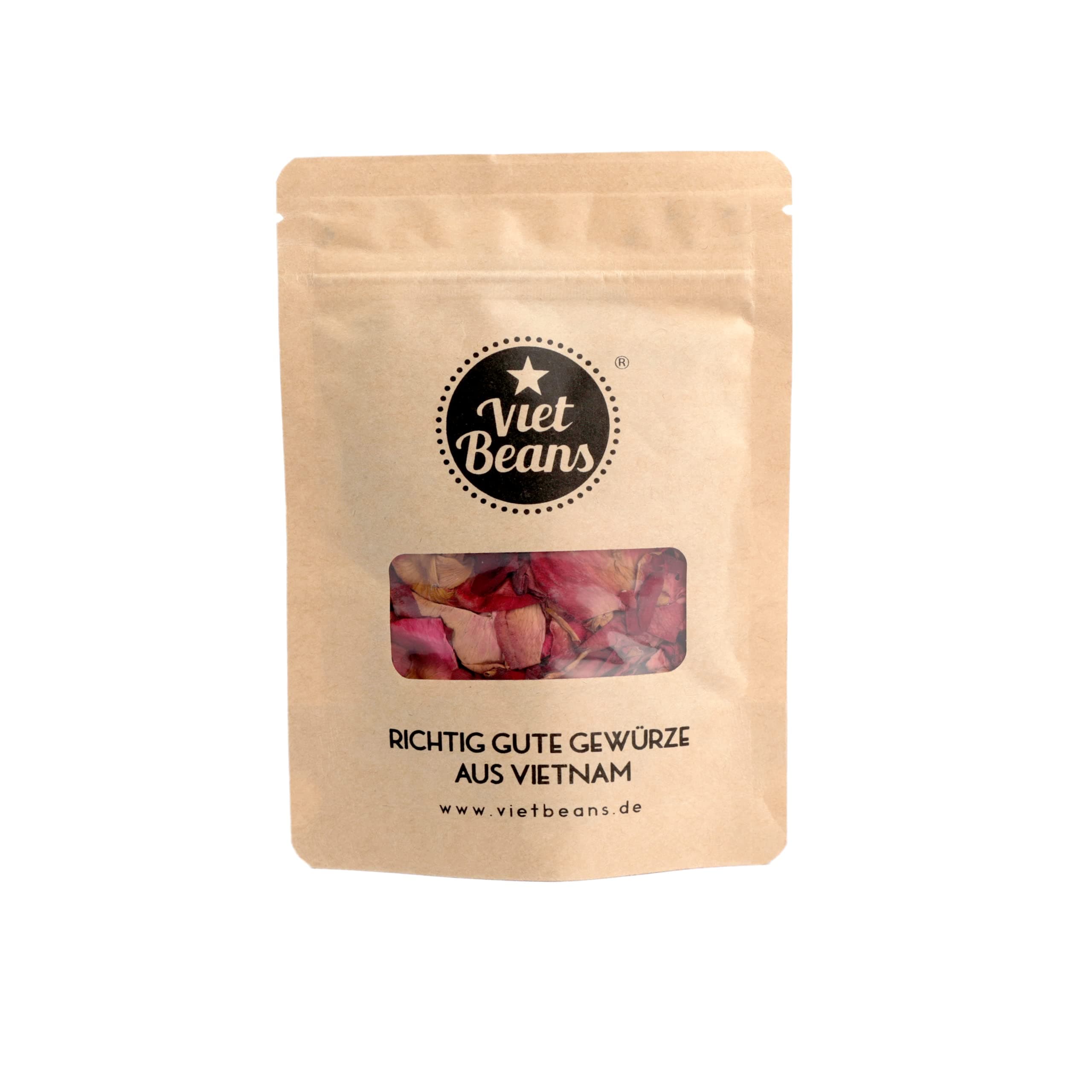 Getrocknete Rosenblätter aus Đà Lạt Flower Park 🌹🌸 - 15g