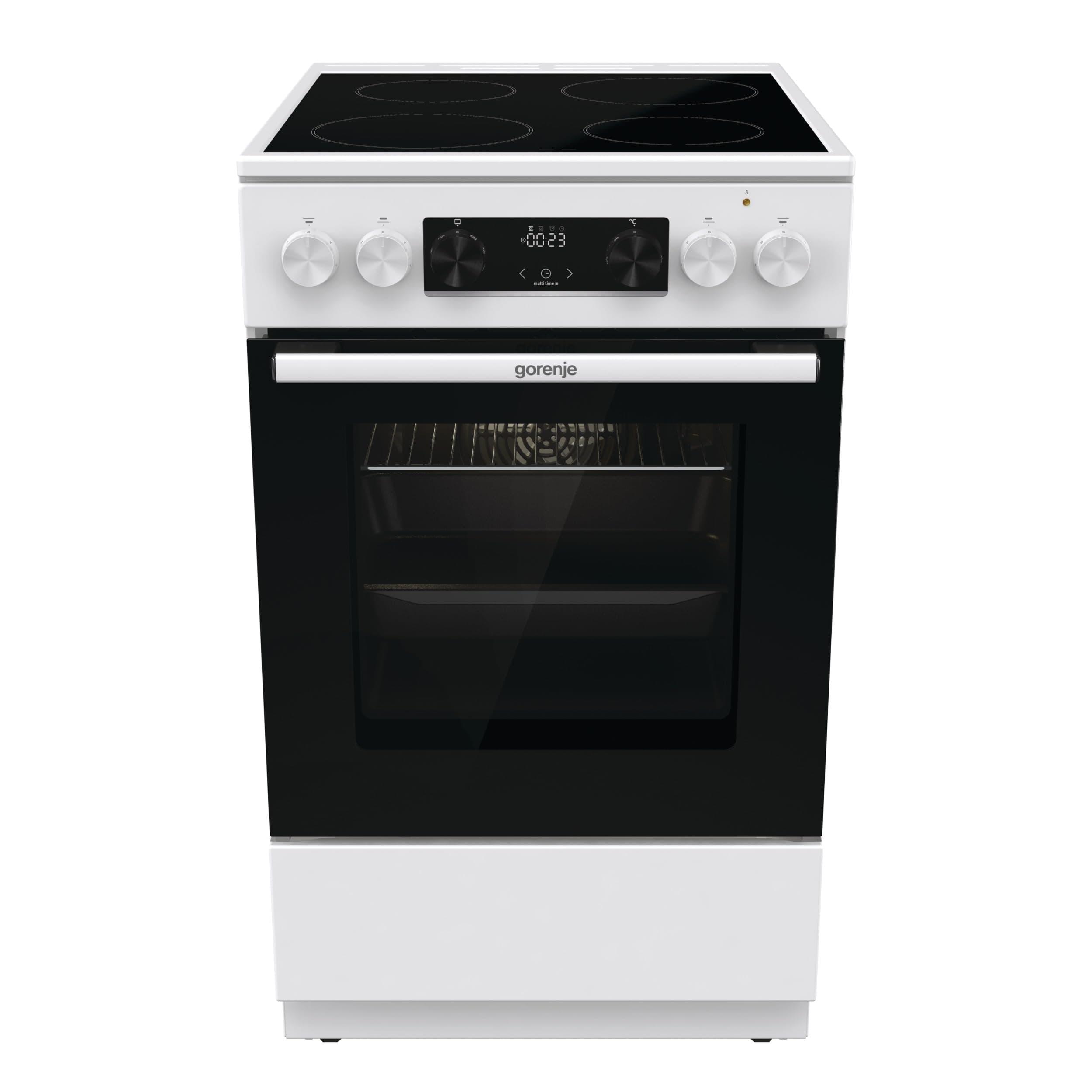 🔥 Gorenje GEC5C43WGAMZ Elektro-Standherd mit Glaskeramik-Kochfeld 50cm 🍕