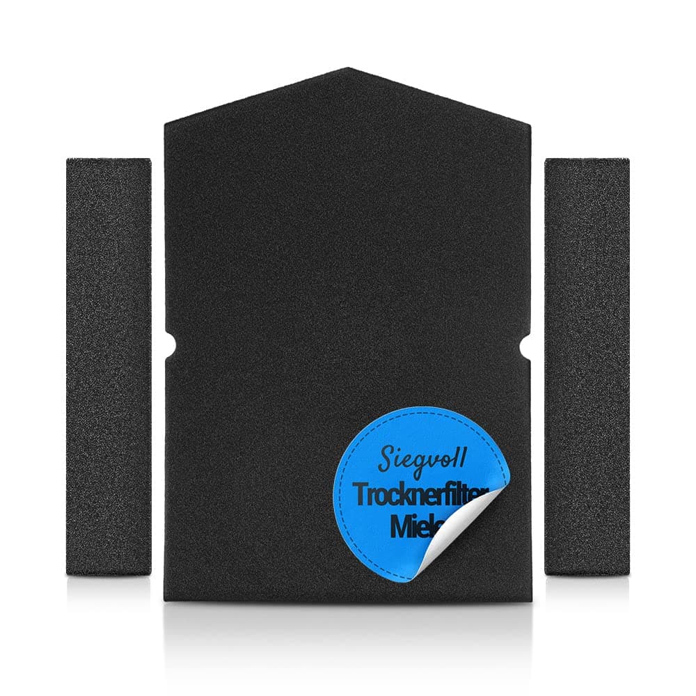 Siegvoll Trockner Filter für Miele 6057930 + 9688381/9688380 | Ersatz Schwamm Filter 💧👕