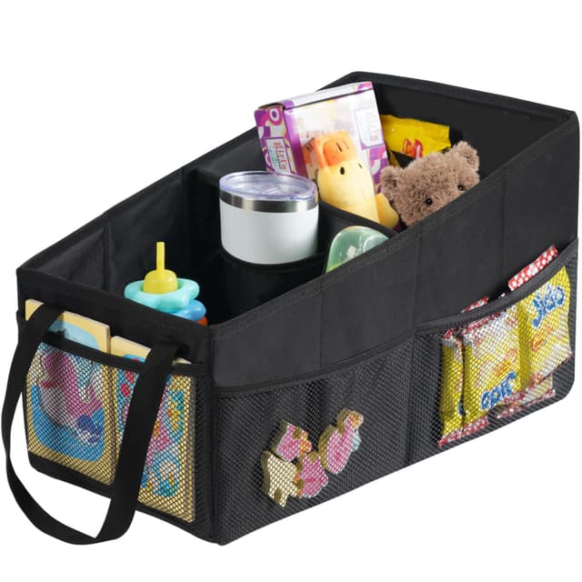 🚗 Zouway Auto Organizer Kinder - Autositz Organizer Rücksitz & Beifahrersitz 🚗