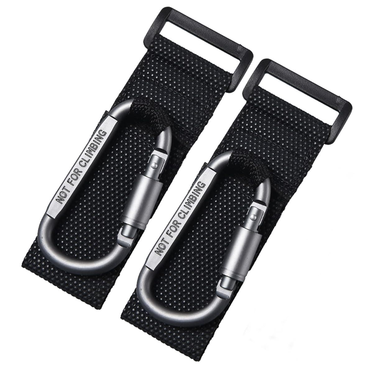 đź‘¶đź›’ Kinderwagenhaken-Clip-Deal: 2 StĂĽck, grau