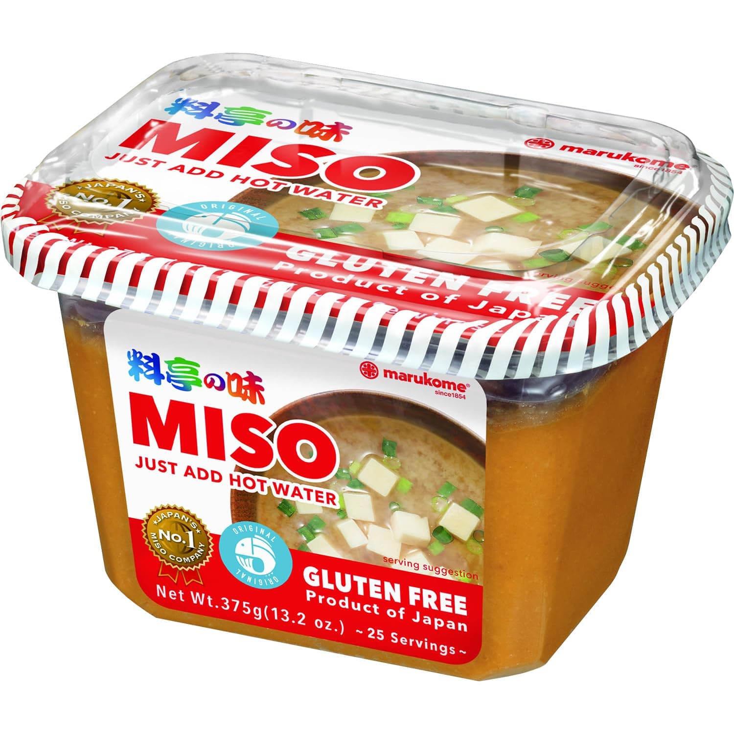 MARUKOME - Ryotei No Aji Miso Original - 1 X 375 GR 🍜🌿
