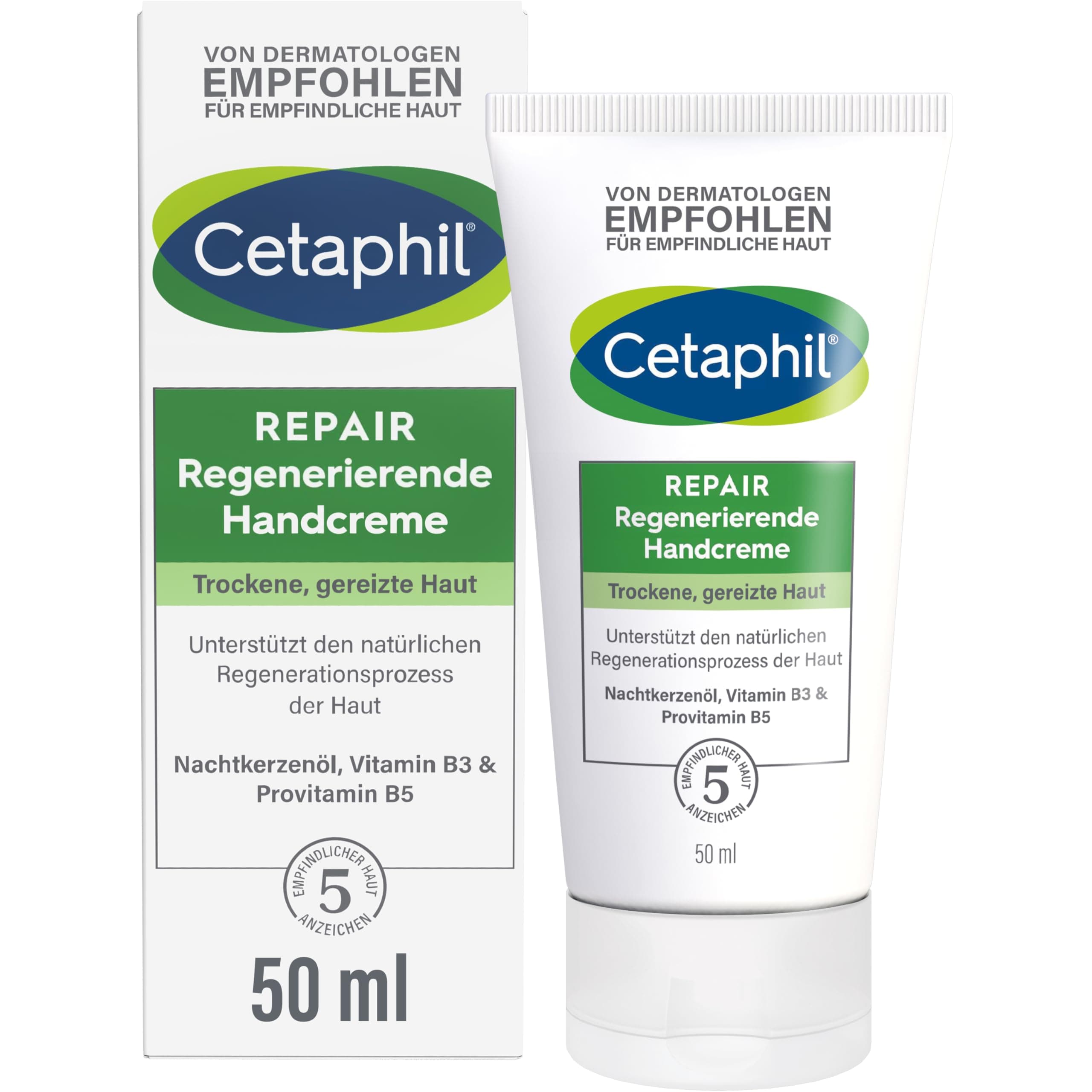🌿🌼 CETAPHIL Repair Regenerierende Handcreme, 50ml - Sonderangebot! 🌼🌿