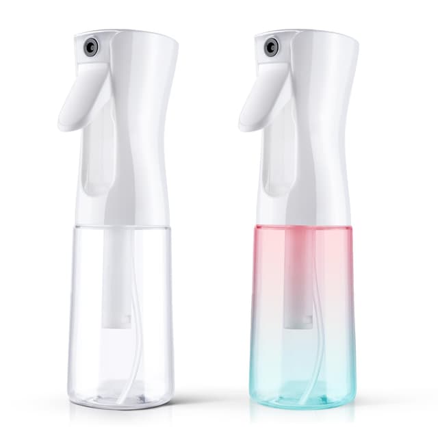 🌺 LOPHE Sprühflasche Haar, 2er-Pack kontinuierliche Sprühflasche für Vernebler 🌿