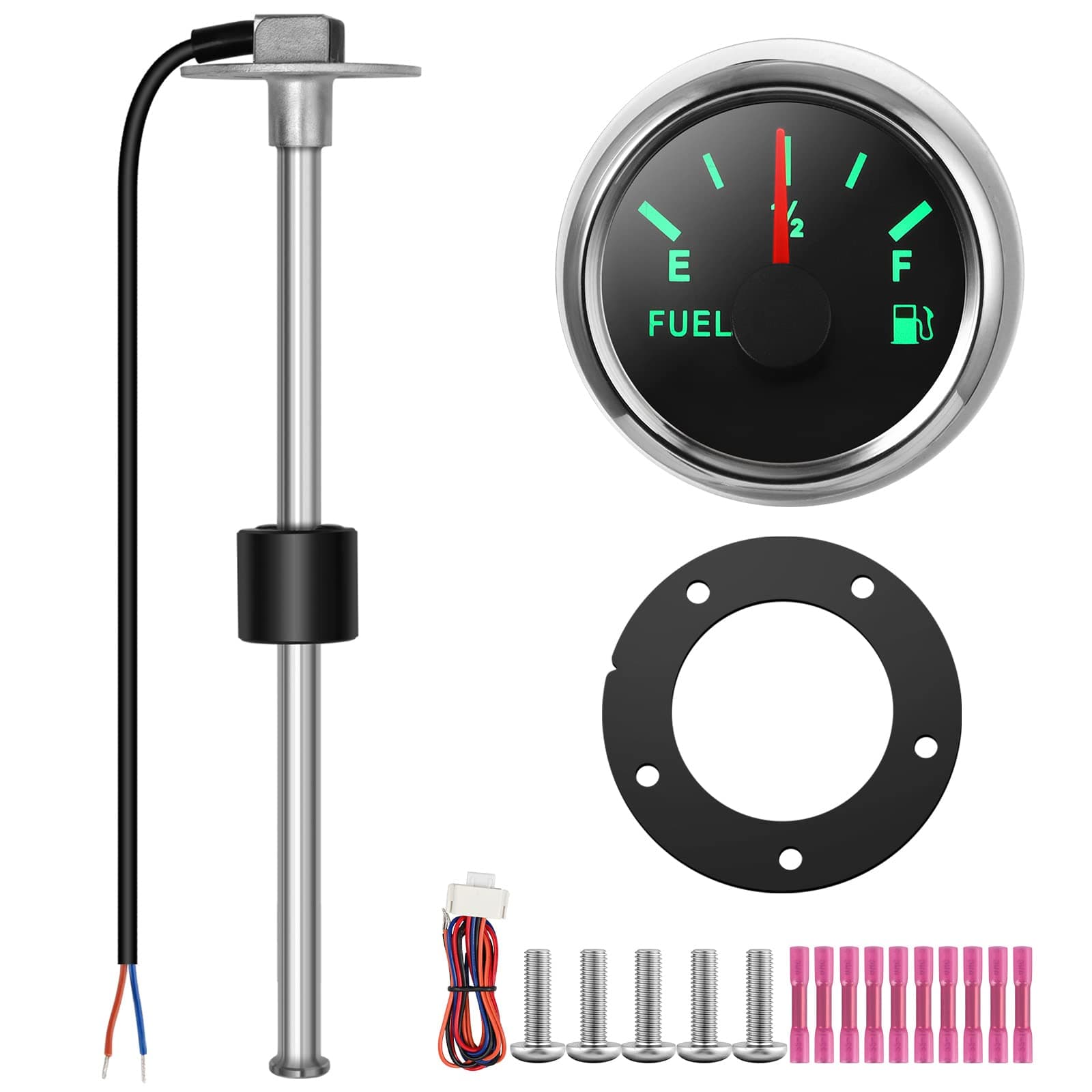 🚗🌡️ Rupse Universal Auto Kraftstoffanzeige Tankuhr - Hohe Präzision und lange Lebensdauer