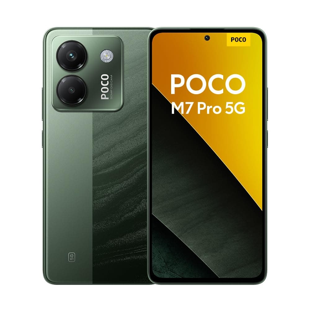 📱 XIAOMI Poco M7 Pro 5G Smartphone, 12+256GB, Grün 🌿