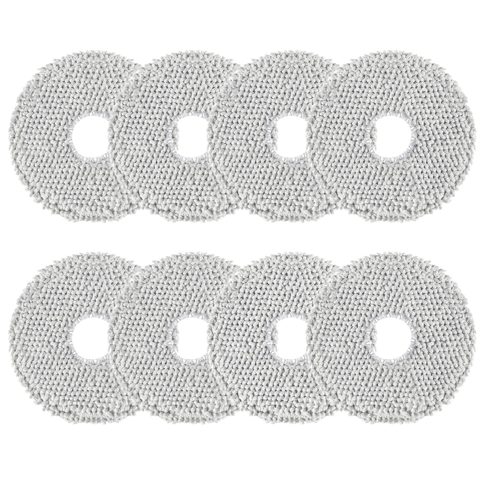 8 Stück Wischtücher für ECOVACS DEEBOT X2/T20/T20e/T30/T50 OMNI, T30S Pro/Combo für Xiaomi X20/X10+ Plus für Dreame L10s/L10/L20/X40/L40/X50 Ultra Saugroboter