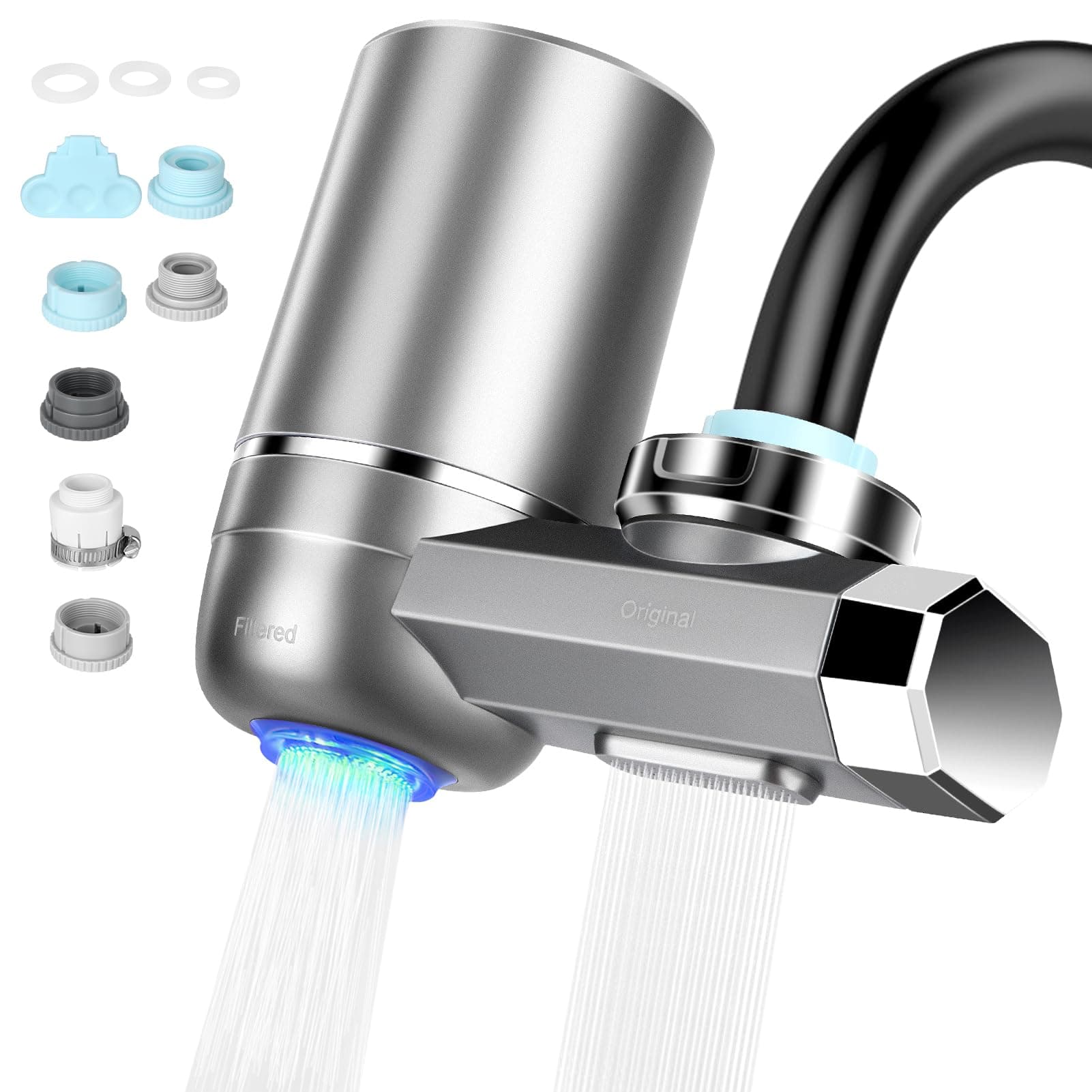 Wasserfilter Trinkwasser mit Blaulicht đźš°đź’ˇ