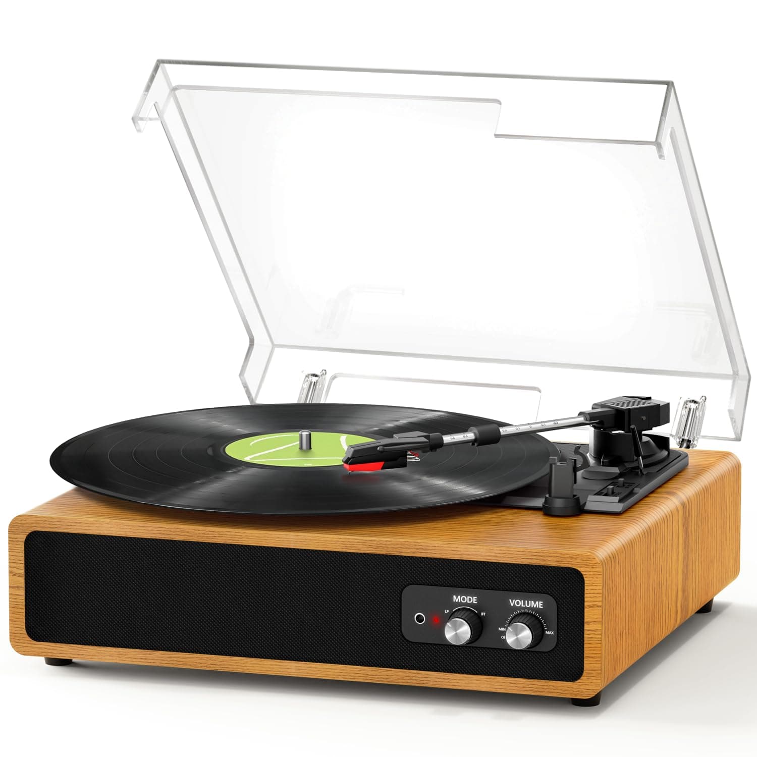 🎶 Plattenspieler Angebote: FYDEE Vinyl Plattenspieler mit Bluetooth 🎵