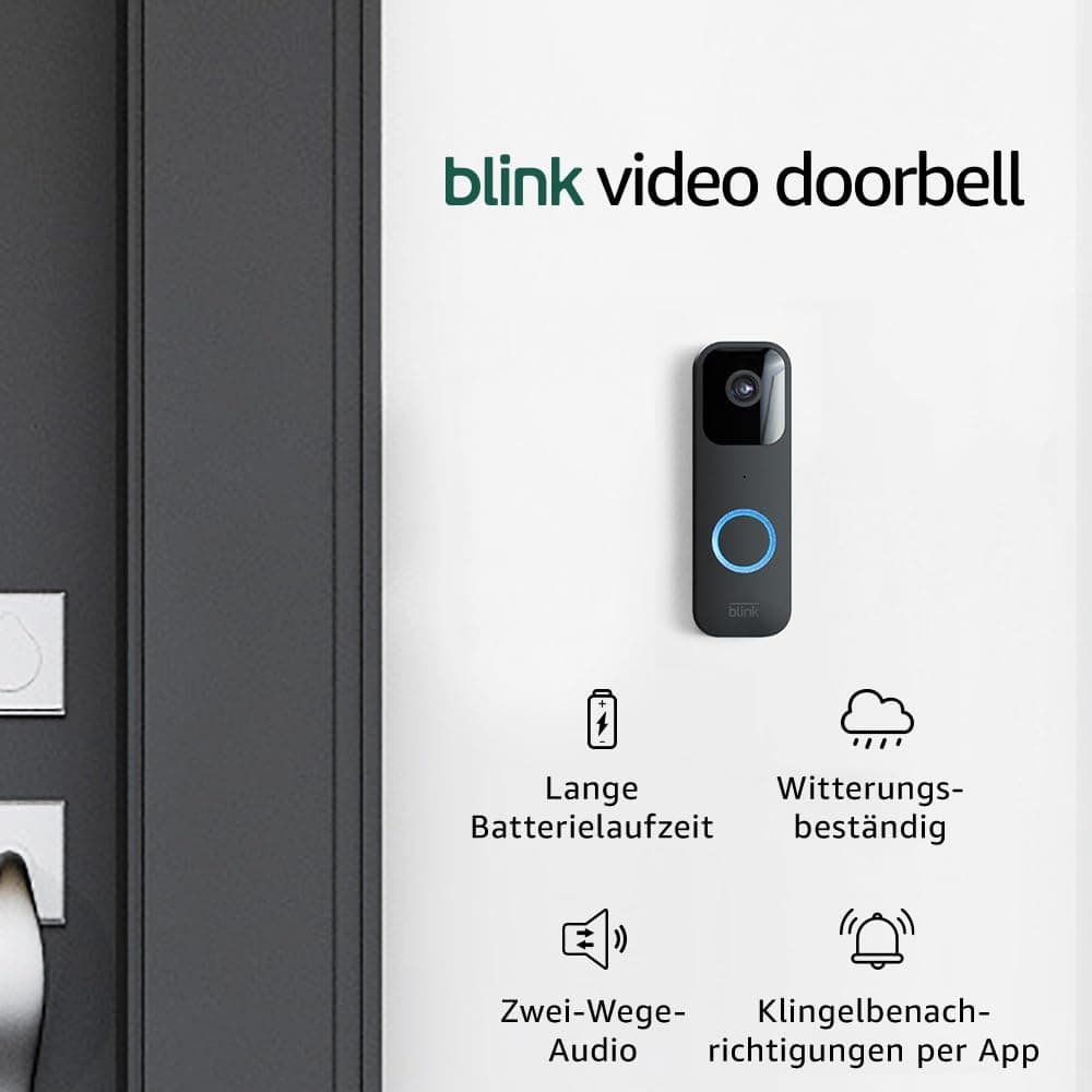 🚪🔔 Blink Videotürklingel - Video Doorbell Angebot! 🎥