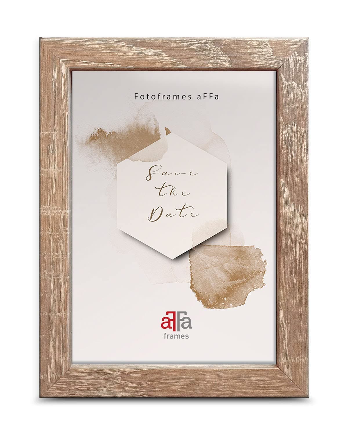 aFFa frames Hekla, Bilderrahmen MDF Fotorahmen, the frame, Fotorahmen mit Acrylglas, Eiche hell, bilderrahmen 18x24 cm Eiche hell 18x24