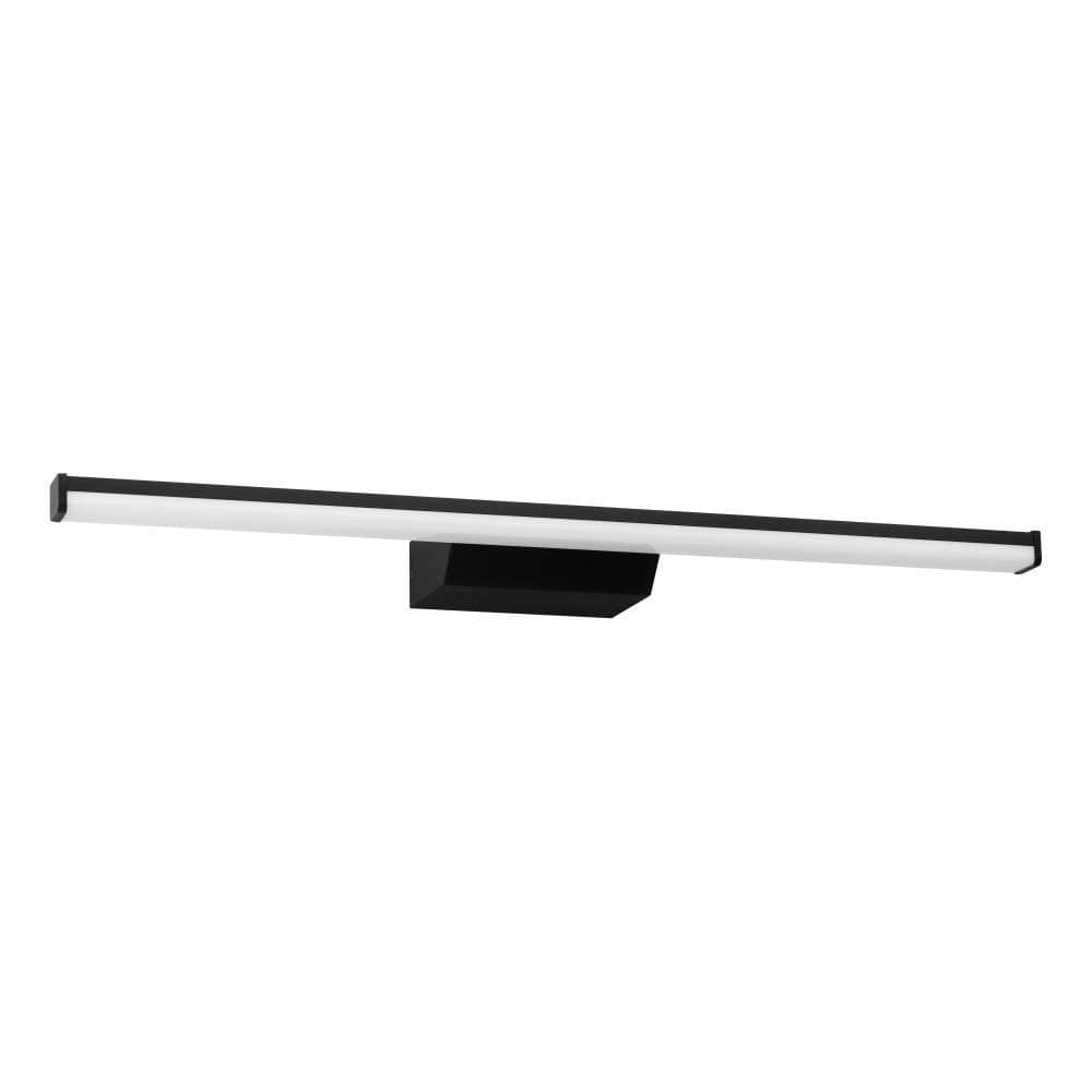 EGLO connect.z Smart-Home LED Spiegelleuchte Regello-Z, L 60 cm, ZigBee, App und Sprachsteuerung Alexa, Lichtfarbe einstellbar (warmweiß-kaltweiß), RGB, dimmbar, Bad Wandlampe, schwarz, IP44