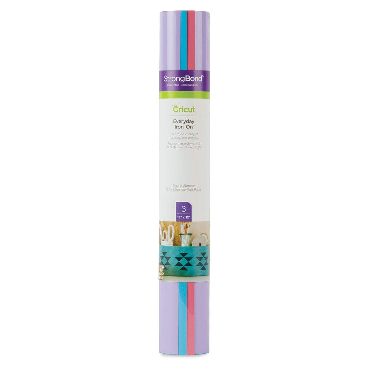 Cricut Everyday Iron-On Probe - Pastellfarben 3 Sheets Pastellfarben