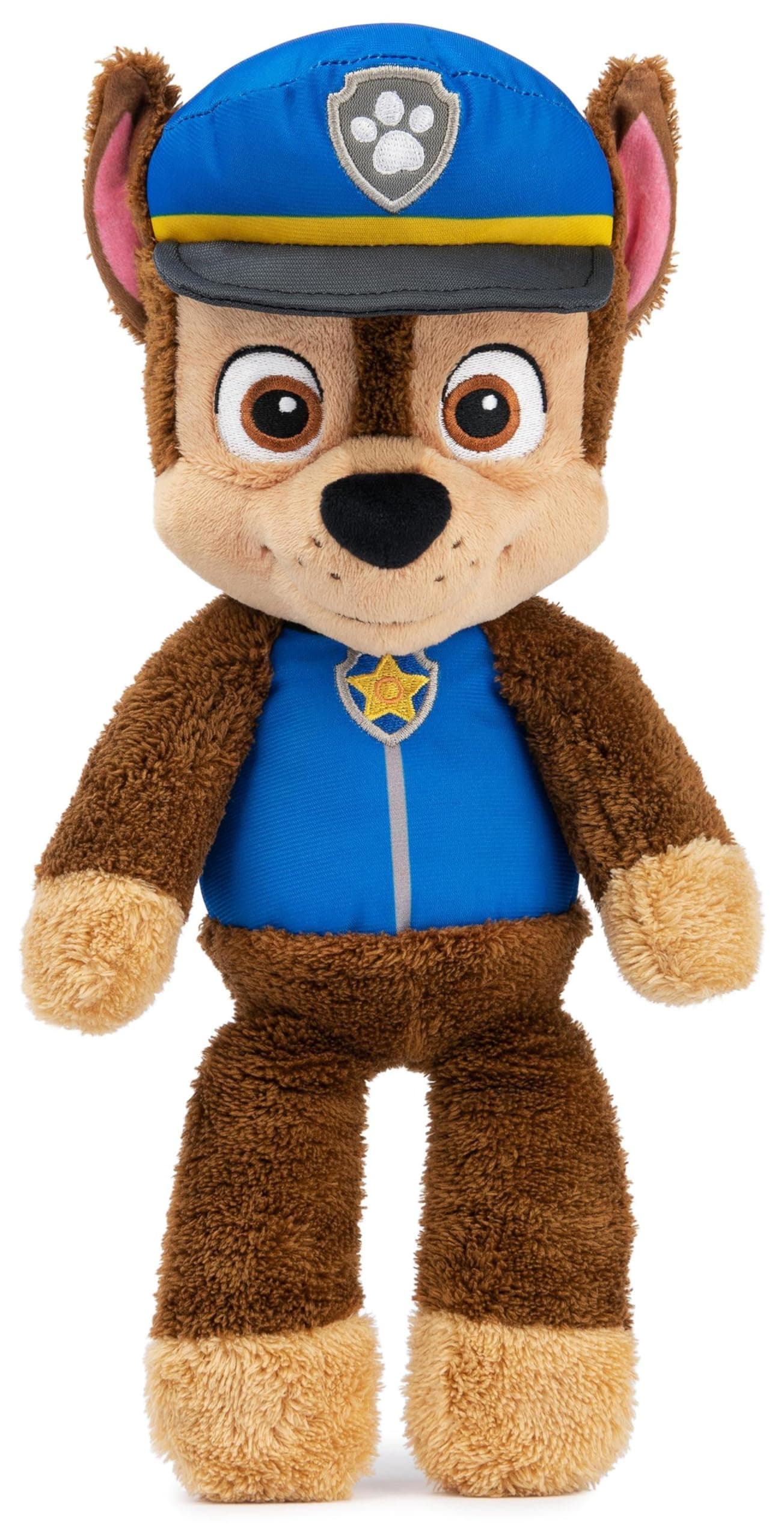 GUND PAW Patrol Schlenkerplüsch Chase, 30 cm - hochwertiges Plüschtier aus weichem Velours-Frottee mit gestickten Augen, original im Look der TV-Serie, für Kinder ab 1 Jahr