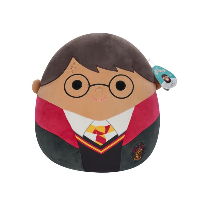 Squishmallows SQWB00098 - Harry Potter 25 cm, offizielles Jazwares Plüsch, superweiches Kuscheltier