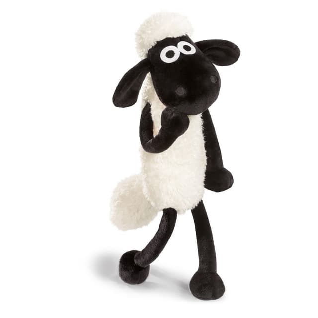 NICI Kuscheltier Shaun das Schaf 25 cm – Schaf Plüschtier für Mädchen, Jungen & Babys – Flauschiges Stofftier Schaf zum Kuscheln, Spielen und Schlafen – Gemütliches Schmusetier für jedes Alter – 45845