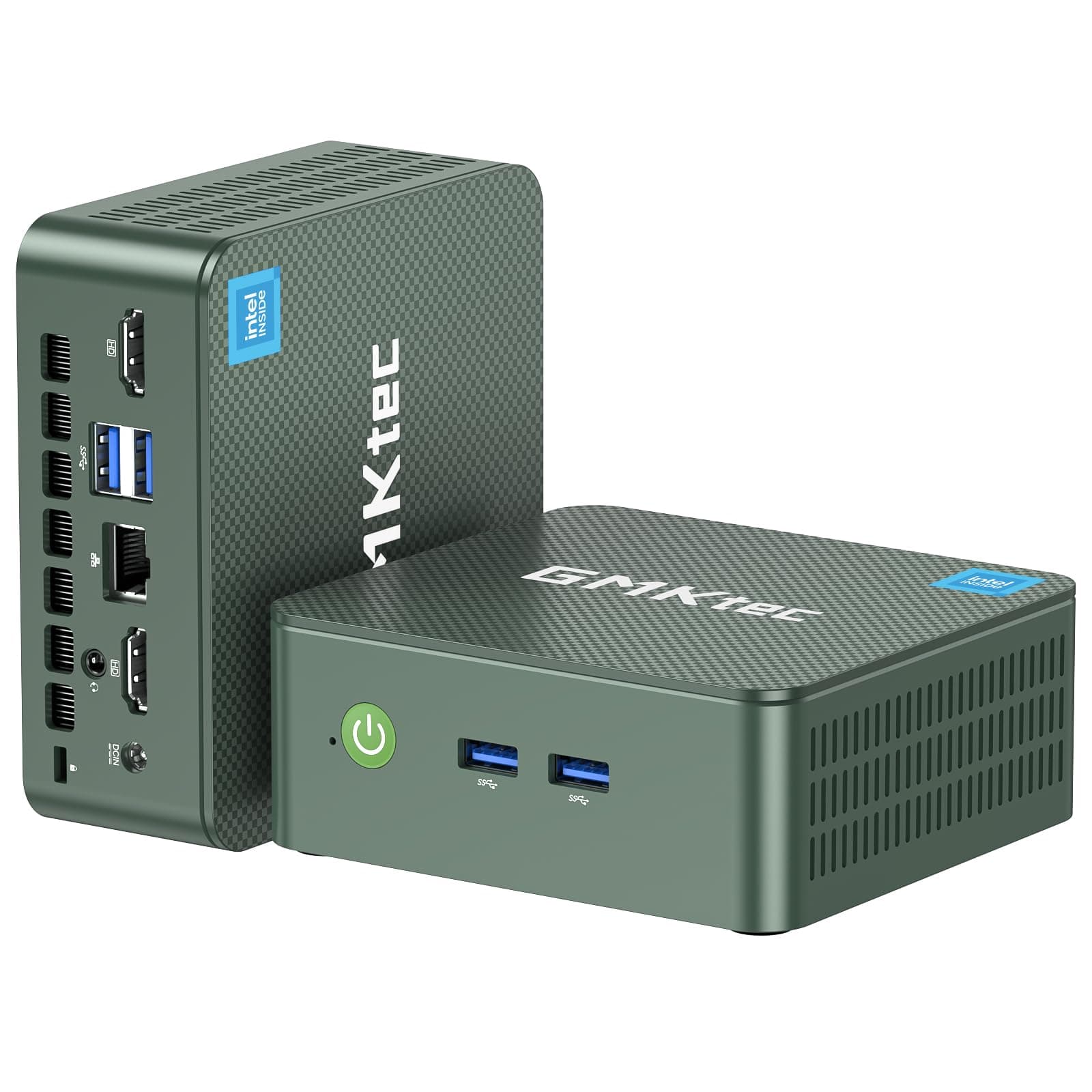 GMKtec G3 Plus N150 Mini PC Intel Twin Lake N150 3.6GHz(stärkerer N100) 16GB DDR4 RAM 512GB M.2 NVME SSD, Mini Computer 4K Dual HDMI/WiFi 6/BT5.2/2.5G LAN, Micro PC für Business/Heimkino/Schule Win 11 G3 Plus-16G+512G N150