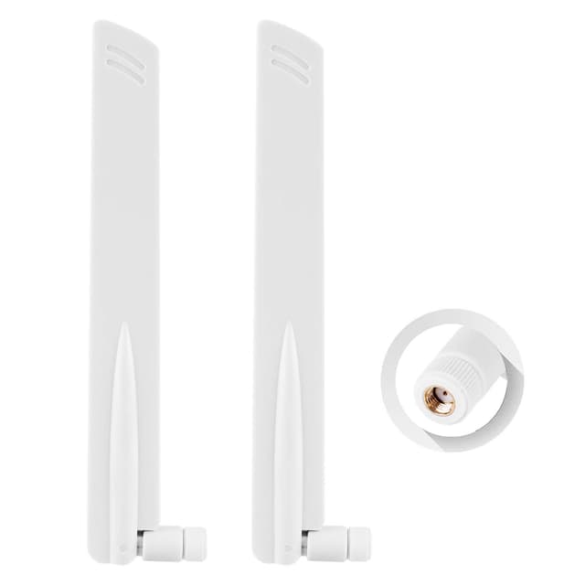 WLAN Antenne, 10dBi 4G LTE Antenne mit RP-SMA-Stecker Netzwerk Antenne für WLAN-Router Drahtlose Netzwerkkarte USB-Adapter Sicherheit IP-Kamera Videoüberwachungsmonitor