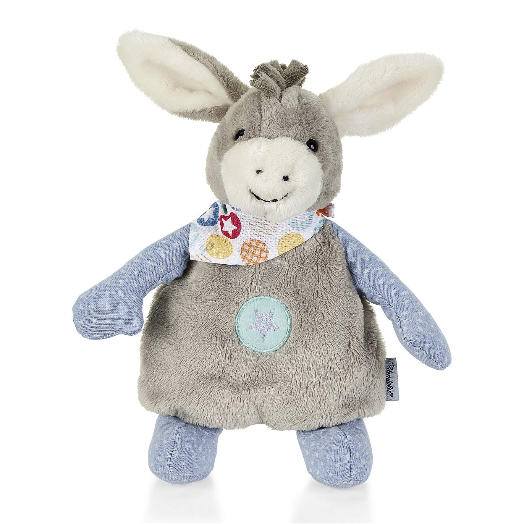 Sterntaler Wärmekissen Esel Emmi, Für Babys ab dem 1. Monat, 27 cm, Grau/Mehrfarbig 3152000 Emmi 2020