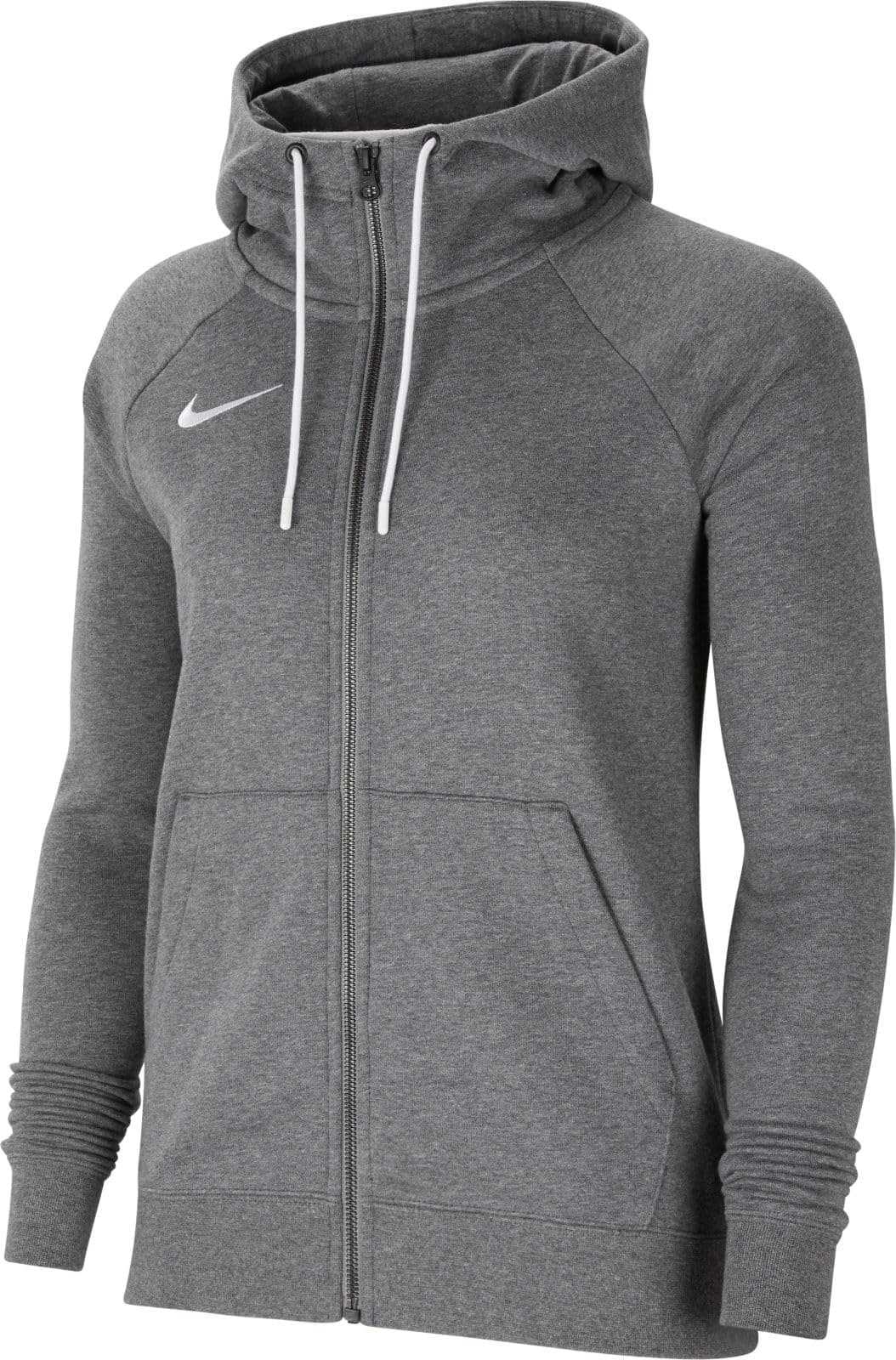 Nike Park 20 Fußball-Hoodie aus Fleece mit durchgehendem Reißverschluss für Damen, CW6955