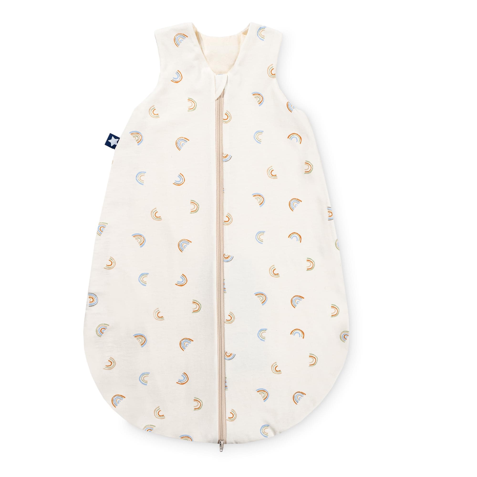 Julius Zöllner Sommerschlafsack Jersey Little Bow, Größe 80/86 | aus weicher Jersey Baumwolle, sicher und schadstoffgepüft, ideal für warme Sommernächte