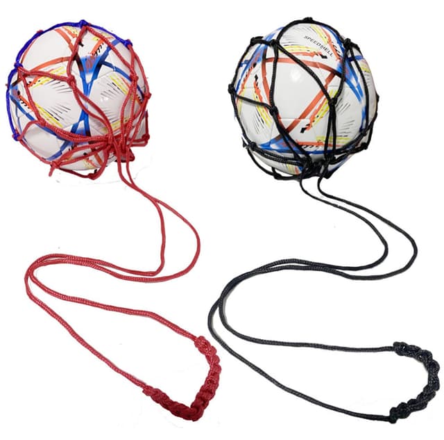 Zwenjuan Fußball Kick Trainer Netz,2 Stück Fußball-Kicknetz Kicker Ballnetz Net Tasche Solo Soccer Kick Praxis Trainingshilfe Fußball Rückkehr Trainer Netz für Kinder Jugendliche Erwachsene