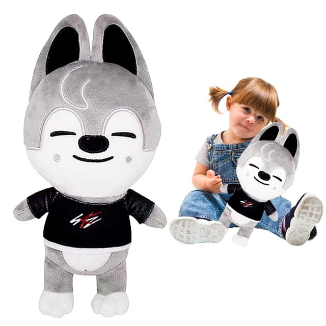 Gxhong Stray Kids Kuscheltier 20CM, Skzoo Kuscheltier Plüschtier, Stray Kids Stofftier, Kreatives Plüschtier Geschenk, für Jungen Mädchen Babys Kinder Erwachsene Geburtstagsgeschenk
