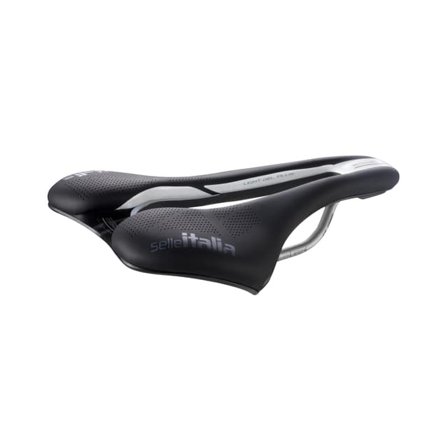 Selle Italia SLR Boost Endurance TI 316 Superflow - Rennrad, Gravel & Reisefahrradsattel, bequem mit Gel & Superflow Loch, TI 316 Rahmen S3